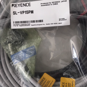 Câble de connexion pour boîtier de machine KEYENCE SL-VP15PM Série SL-V, connecteur de boîtier - Fils dénudés 15m PNP SL VP15PM - Product Image 5