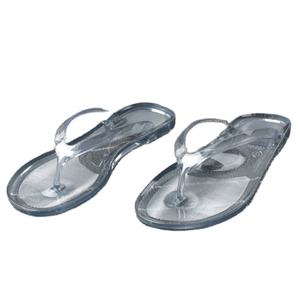 Promozionale di modo Flip Flop Delle Donne IN PVC Trasparente A Buon Mercato Commercio All'ingrosso di Vibrazione di trasporto di Cadute di - Product Image 2
