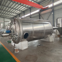 Cuve de Fermentation d'Huile/Assaisonnement 10000L, 20000L, Cuve en Acier Inoxydable pour Stockage d'Eau
