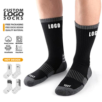 Chaussettes de sport athlétiques de qualité supérieure, OEM personnalisées, respirantes, pour la course à pied, nouveau design, unisexes, avec logo.