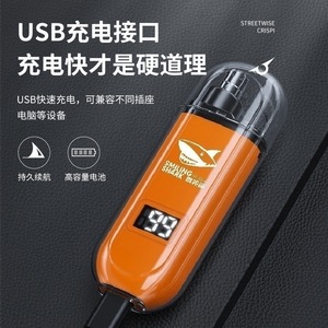 เครื่องตัดขนจมูกไฟฟ้าสำหรับผู้ชายยี่ห้อ Smiling Shark แบบพกพา ชาร์จผ่าน USB ขนาดเล็ก ปลอดภัย อ่อนโยน ล้างทำความสะอาดได้ - Product Image 1
