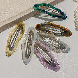 Horquilla BB elegante Retro 2025 <span class=keywords><strong>para</strong></span> mujer, Clip lateral Simple de gama alta con flequillo de Metal de 5cm <span class=keywords><strong>para</strong></span> la frente, nuevo <span class=keywords><strong>para</strong></span> la decoración del cabello de verano - Product Image 3