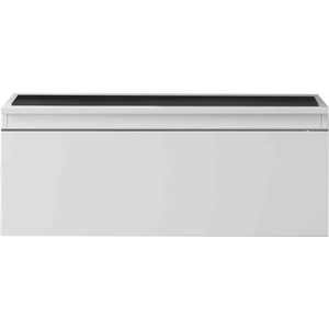 ลิ้นชักแขวนแบบเปิดสีขาวมันวาวขนาด60ซม. อุปกรณ์ตกแต่งภายใน - Product Image 1