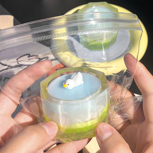 Juguete Blandito Transparente de TPR Kawaii Dark Juice 2025 para Verano, Simulación de Té con Leche, Alivio del Estrés, Novedades y Juguetes Divertidos - Product Image 5