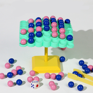 Juguete Educativo Temprano de Equilibrio con Cuentas de Madera de Colores, para Interacción, Coordinación Mano-Ojo y Enfoque - Product Image 3