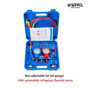 ชุดเกจวัดแรงดันน้ำยาแอร์ R134A แบบคู่ รุ่นใหม่ ปี 2025 อะไหล่รถยนต์สำหรับซ่อมแอร์รถยนต์และบ้าน มีหลายตัวเลือกให้เลือก - Product Image 4