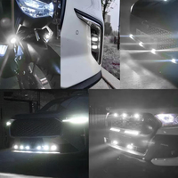 1.8 pouces lentille Bi Led projecteur Led antibrouillard couleur blanche 40W antibrouillard système d'éclairage automobile étanche pour voitures universelles