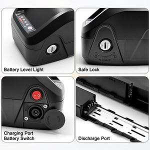 Paquete de Baterías de Iones de Litio de 36V 48V 15Ah 20Ah 52V 17.5Ah para Bicicleta Eléctrica de 2000W, Scooter Eléctrico, 50A BMS, Batería de Repuesto, Akku - Product Image 2