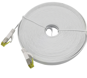 D-Sunty CAT6 RJ45 Solid Flat Copper UTP 32AWG <b>Ethernet</b> Patch Cord Length 0.5M/1M/2M/3M/5M/7M/10M PVC Jacket ROHS - Product Image 1