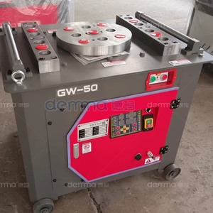 Máquina Dobladora de Alta Precisión, Máquina Dobladora de Barras de Acero con Perno en U con Motor para Construcción - Product Image 1