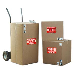 Étiquettes d'avertissement de fragilité totale 130 mm x 80 mm en papier glacé sans revêtement pour la logistique d'entreposage - Product Image 5
