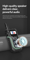 Nouveaux articles à succès, radio portable 4G POC, portée mondiale de 5000 km, mini radio POC avec carte SIM