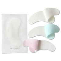 Lash Lover Màu Xanh Lá Cây Màu Hồng Trắng Collagen Dưới Mắt Patches Gel Silicon Eye Pads Cho Lông Mi Mở Rộng Loại Bỏ Lông Mi-Các Bản Vá Lỗi