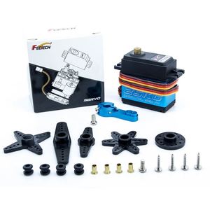 Servo Digital Impermeable Azul SG 25KG 35KG para Coche RC 1/10 1/8, Motor Sin Núcleo de Engranajes Metálicos de Alta Velocidad para Niños y Niñas, Plástico - Product Image 4