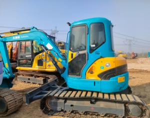 Used Kubota U155-5 Excavator 5115kg Operating <b>Weight</b> 0.19m Bucket Capacity Original <b>Small</b> Excavator - Product Image 1