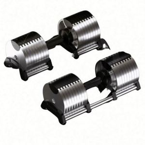 Fitness Room <b>Adjustable</b> Electroplated Cast Iron <b>Dumbbell</b> <b>Set</b>-High Quality Durable 2.5-80kg Weight Range Comprehensive Fitness - Product Image 5