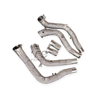 Collecteurs d'échappement isolés en acier inoxydable SS304 pour Mercedes-Benz G63 W465 4.0T 2025+ – Amélioration de puissance avec tuyaux d'échappement droits