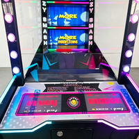 Slimme Disc Snatch Game Machine, muntbediende bal-werp-spel met ticketinwisseling, LED-verlichting, voor binnen, kermis, winkelcentrum