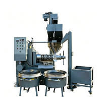 Presse à huile à faible teneur en résidus (600-700 kg/h) pour huile de sésame comestible, huile de noix de coco et huile de graines de tournesol, adaptée aux moulin à huile