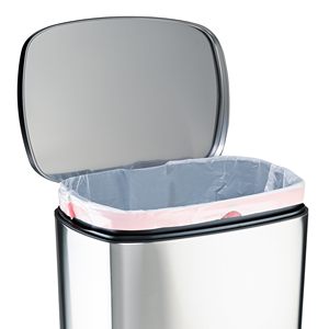 Sacs poubelle de cuisine à cordon de serrage de 13 gallons, en HDPE, jetables, taille et couleur personnalisables, OdorShield, sacs pour toute la cuisine - Product Image 4