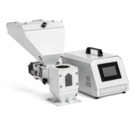 Mélangeur automatique bicolore en acier inoxydable à double vis, alimentateur de vis, doseur volumétrique de colorants 10L pour extrudeuses