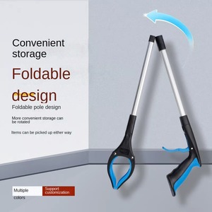Herramienta de extensión de brazo plegable de 43'' para recoger objetos, pinza recogedora, herramienta de recogida de basura - Product Image 4