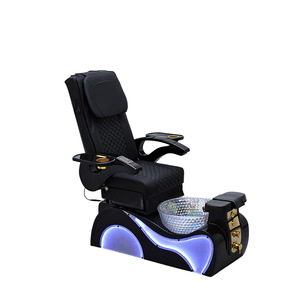 Muebles de Salón de Belleza Multifuncionales de Lujo Modernos, Spa para Pies con Bomba de Descarga sin Tuberías, Masaje Eléctrico - Product Image 6