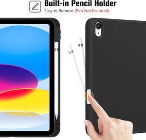 Coque ProCase pour iPad (A16) 11e <span class=keywords><strong>génération</strong></span> 11 pouces 10e avec support pour stylet, coque hybride, dos en TPU souple, prend en charge la fonction veille/réveil automatique - Product Image 3