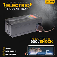 GH-190S 6000V haute tension électrique rongeur Zapper intérieur maison antiparasitaire tueur réutilisable souris piège intelligent Rat tueur
