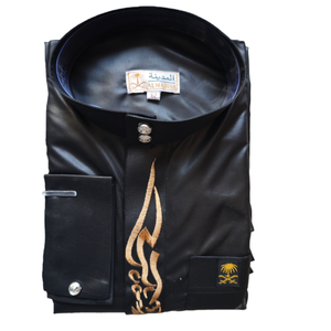 Abito da Preghiera Islamico Tradizionale per Uomo in <span class=keywords><strong>Velluto</strong></span> <span class=keywords><strong>di</strong></span> Seta Fatto a Mano, Lunghezza alla Caviglia, <span class=keywords><strong>Maniche</strong></span> <span class=keywords><strong>Lunghe</strong></span>, Vendita all'Ingrosso - Product Image 2