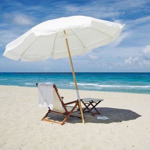 Parasol de plage personnalisé avec logo promotionnel et commercial pour activités extérieures et promotionnelles - Product Image 4