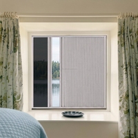 Stores alvéolaires imperméables en tissu non tissé occultant coulissants rétractables pour chambre à coucher