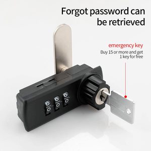 Serrure de casier <span class=keywords><strong>numérique</strong></span> haute sécurité pour la maison ou le bureau Commode durable avec accès par mot de passe finition polie - Product Image 4