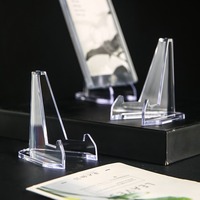 Grand présentoir à pièces de monnaie en acrylique transparent, style Xiaohongshu, design moderne et simple, support pour pièces commémoratives, idéal pour les voyages