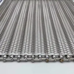wire mesh metal steel conveyor belt factory price food grade