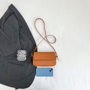 Solid Color Simple <b>Small</b> square Bag Fashion Korean Version Crossbody Shoulder Bag <b>Handbags</b> for Women Luxury - Product Image 2