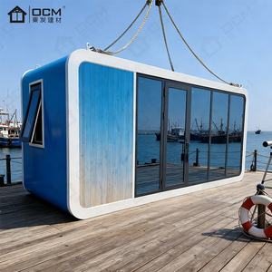 Cabaña de Lujo Tipo Cápsula de Apple, Casa Prefabricada, Mini Villa Modular, Resort Glamping, Airbnb, Cabaña de Jardín, Unidad de Vida al Aire Libre, Eco Resort - Product Image 4