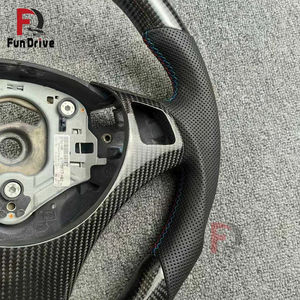 Volante de Fibra de Carbono Personalizado para <span class=keywords><strong>BMW</strong></span> Serie E con Levas para <span class=keywords><strong>BMW</strong></span> E93 E36 E91 E46 M3 X5 E53 E63 X1 E84 E61 E34 E60 M5 E43 - Product Image 4