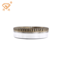 Meule diamantée segmentée de 150 mm pour machine à rectifier le verre à double bord droit