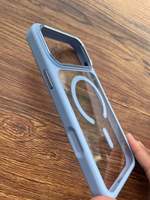 Étui de téléphone magnétique pour iPhone 18 Pro Max, dos transparent, côtés antidérapants, coque de protection antichoc pour iPhone 18 Pro 17 16