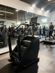 Gran oferta 2025, escalador de escaleras HuaVigor, precio de fábrica, máquina cardiovascular <span class=keywords><strong>compacta</strong></span> y silenciosa para gimnasio, Hotel y hogar - Product Image 6