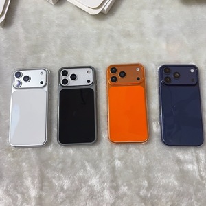 Funda Protectora para Teléfono 2 en 1 Transparente, Resistente a Impactos, Antiamarilleo y Duradera para <span class=keywords><strong>iPhone</strong></span> 17 Air, 17 Pro Max, 17 Pro, <span class=keywords><strong>Precio</strong></span> de Fábrica - Product Image 3
