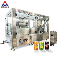 Machine de remplissage et de sertissage automatique de canettes en aluminium 6000CPH 330ML pour boissons gazeuses, bière, boissons énergisantes