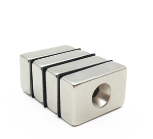 Les formes et les tailles peuvent être personnalisées trou carré N35 N38 N40 N45 N52 tête fraisée aimant néodyme carré aimant bloc fort - Product Image 6