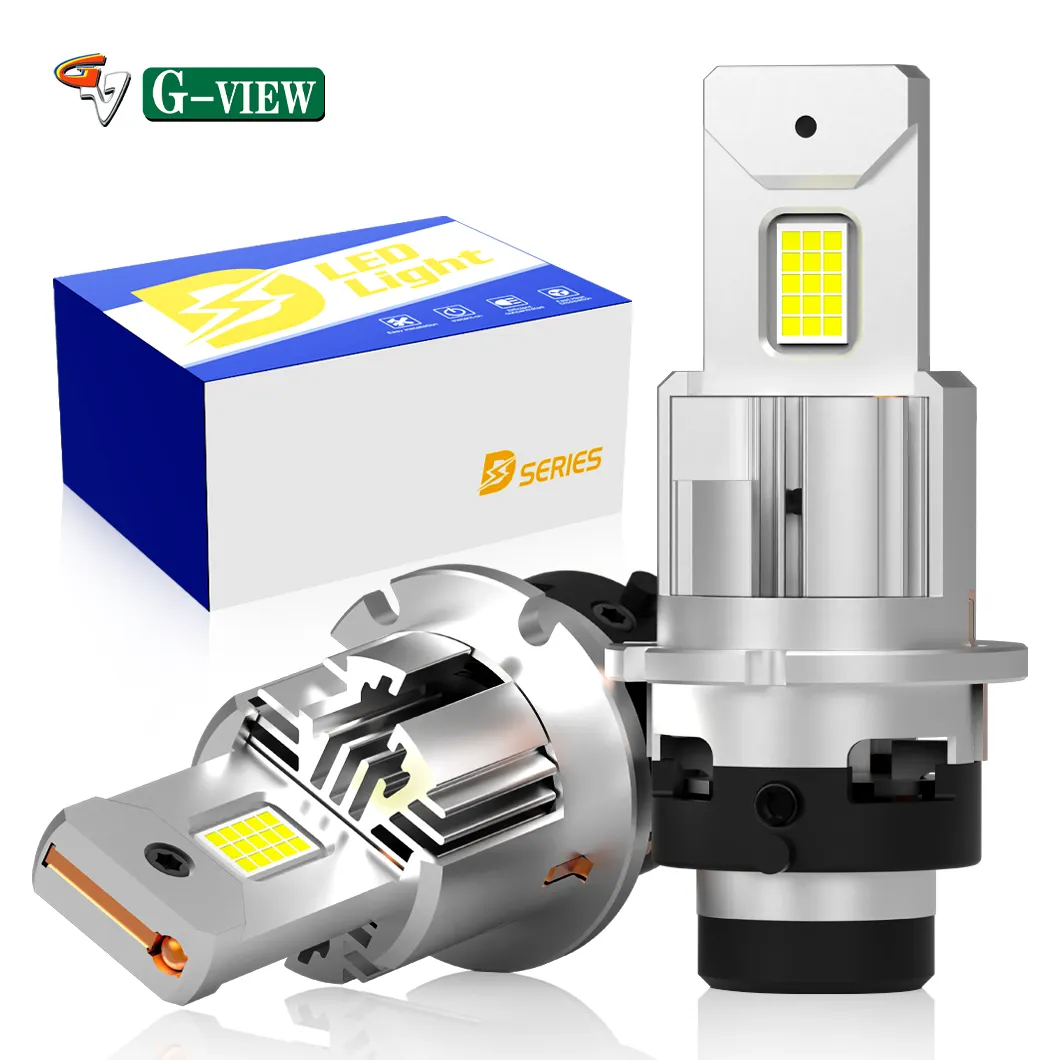 GVDER G18D Accessories D2S LED Headlight Bulb 70W HID To LED D2S/D2R Headlight Bulb Replaceable D2 HID Xenon Bulb For Car