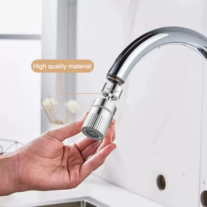 Adaptador de grifo de cocina de venta en línea caliente Leelongs adaptador de grifo giratorio de 360 ° extensor aireador con 2 modos de salida de agua - Product Image 4