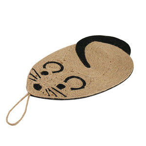 Nuova forma di <span class=keywords><strong>mouse</strong></span> sisal gratta e vinci pet pad resistente al gatto giocattolo - Product Image 3