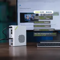 Boîtier IA Open Rockchip sur mesure, 8 cœurs, Linux ReComputer RK3576-20/RK3588-30, NPU 6 TOPS, 4K 60Hz, accélérateur IA évolutif pour le développement