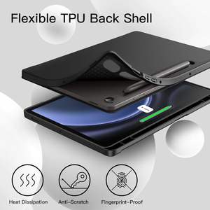 Custodia protettiva <span class=keywords><strong>per</strong></span> <span class=keywords><strong>Tablet</strong></span> <span class=keywords><strong>Samsung</strong></span> <span class=keywords><strong>per</strong></span> Galaxy Tab S10 Lite/S10FE 10.9 pollici S portapenne morbida TPU Tri-Fold - Product Image 4