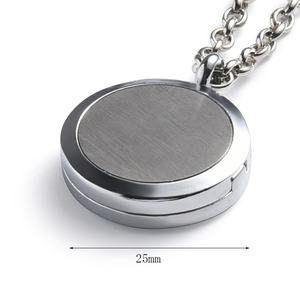 Colgantes de Acero Inoxidable al por Mayor, Joyería de Aromaterapia, Difusor de Perfume de Aceites Esenciales, Collar con Medallón - Product Image 2